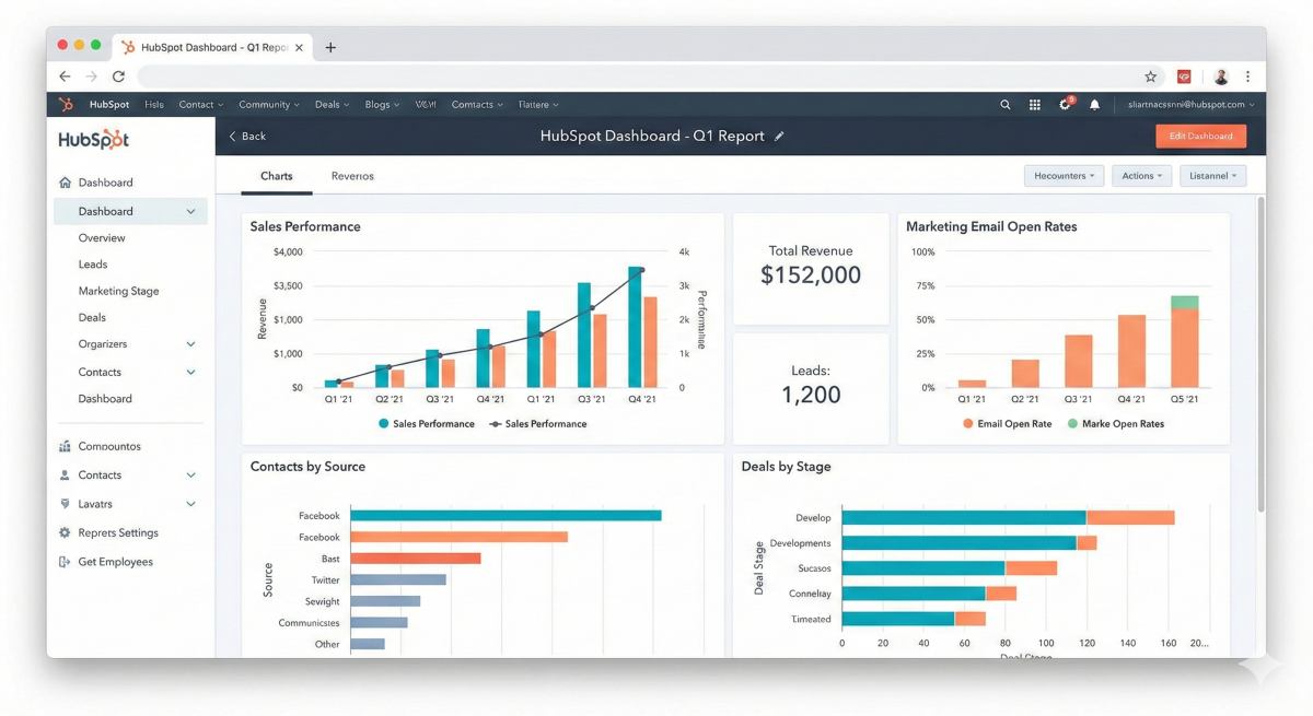 HubSpot Dashboard